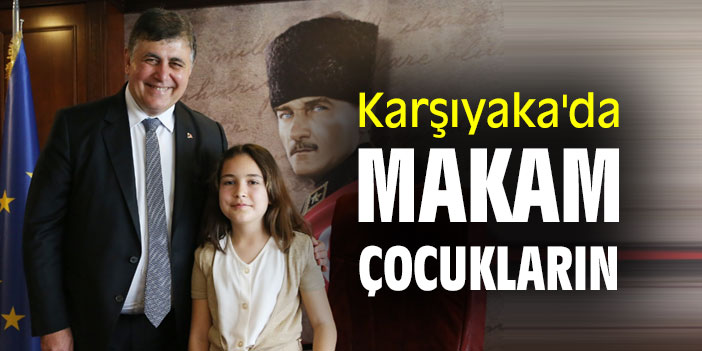 Karşıyaka'da makam çocukların