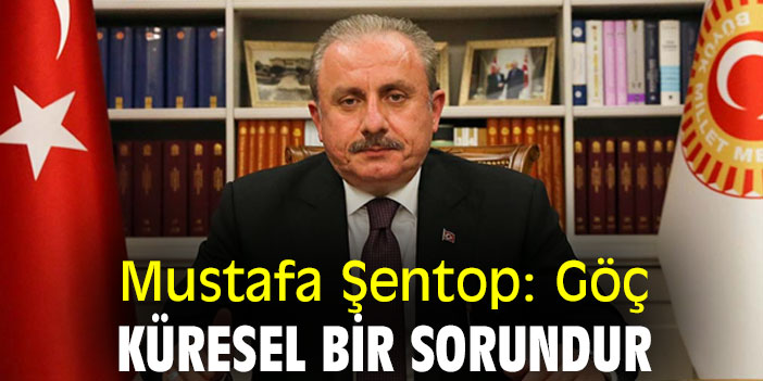 Mustafa Şentop: Göç, küresel bir sorundur
