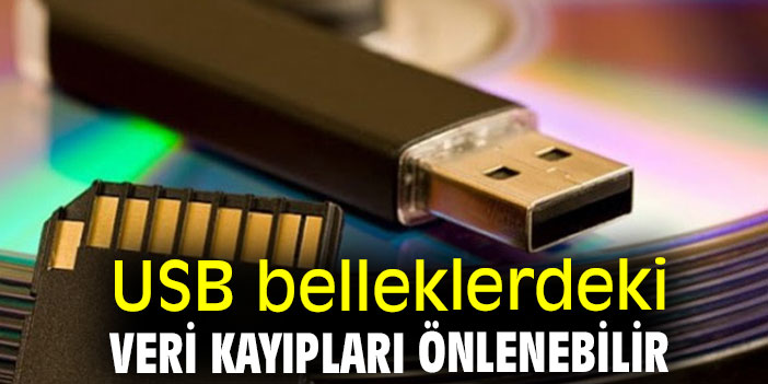 USB belleklerdeki veri kayıpları önlenebilir