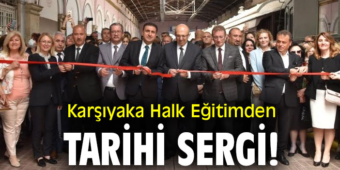 Karşıyaka Halk Eğitimden Tarihi Sergi!