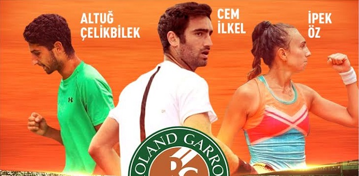 Roland Garros Elemelerinde 3 Türk
