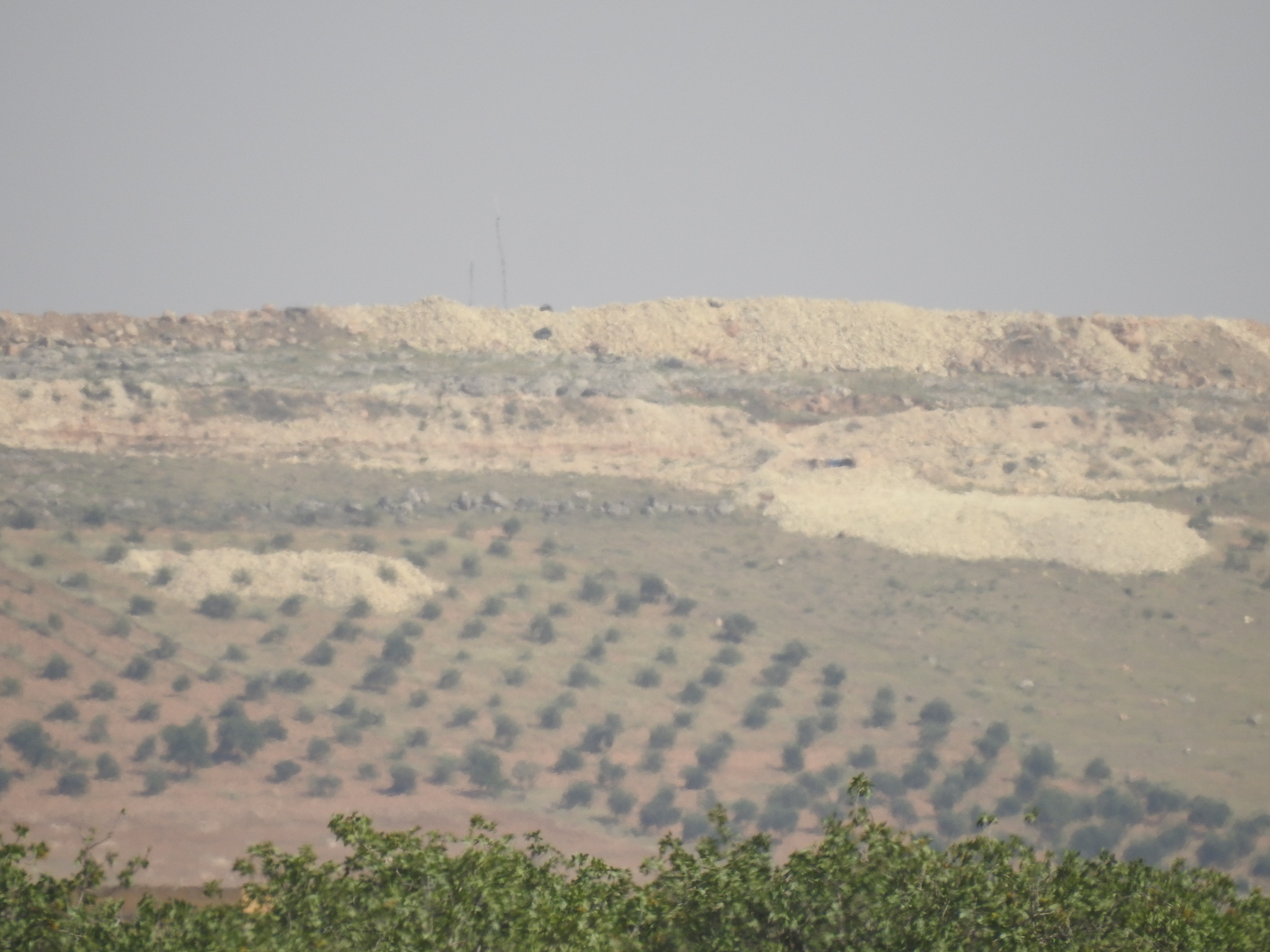 YPG/PKK'lı teröristlerin mevziler boş kaldı