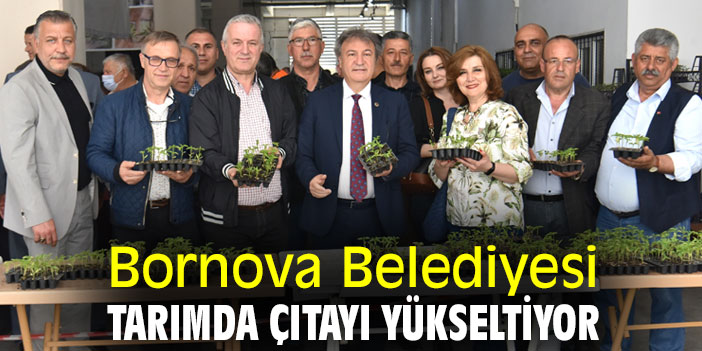 Bornova Belediyesi, tarımda çıtayı yükseltiyor