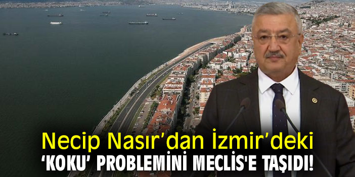 Necip Nasır’dan İzmir’deki ‘Koku’ problemini Meclis'e taşıdı!