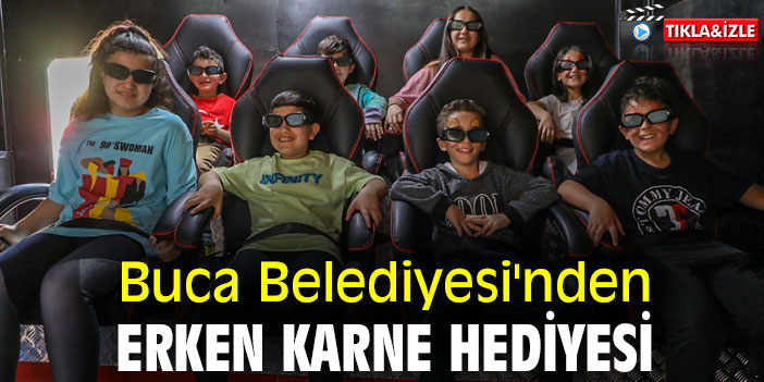 Buca Belediyesi'nden erken karne hediyesi