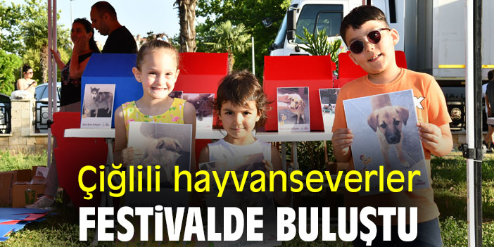 Çiğlili hayvanseverler festivalde buluştu