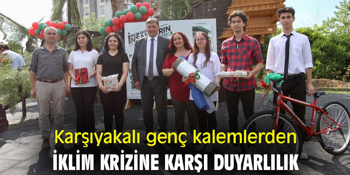 Karşıyakalı genç kalemlerden iklim krizine karşı duyarlılık