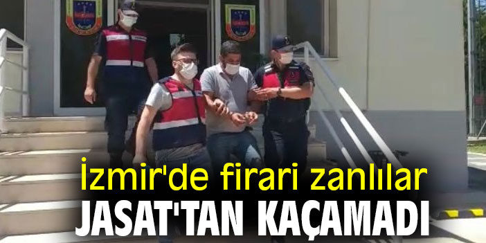 İzmir'de firari zanlılar JASAT'tan kaçamadı
