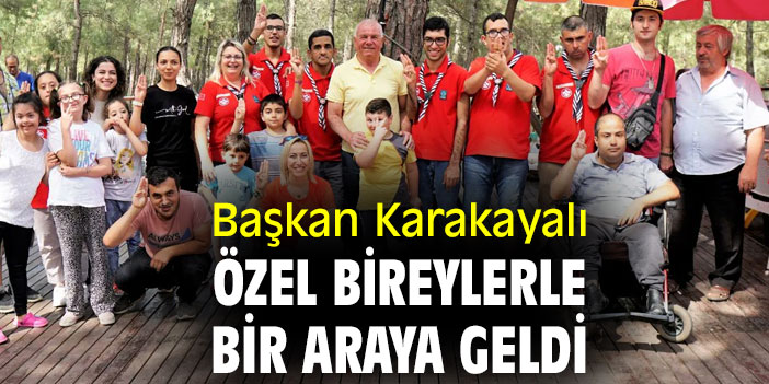 Başkan Karakayalı, özel bireylerle bir araya geldi