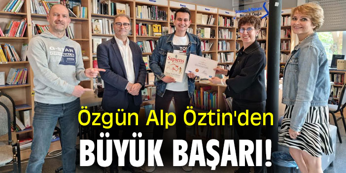 Özgün Alp Öztin'den büyük başarı!