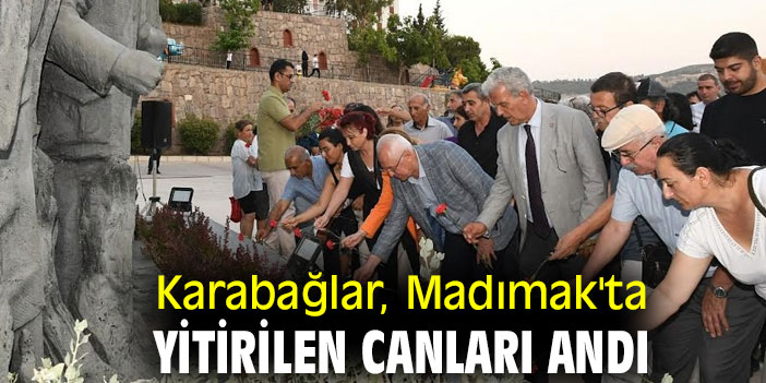 Karabağlar, Madımak'ta yitirilen canları andı