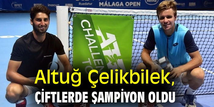 Altuğ Çelikbilek, Çiftlerde Şampiyon oldu