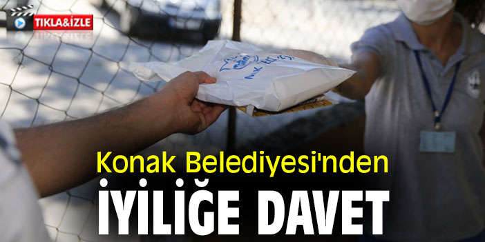 Konak Belediyesi'nden iyiliğe davet