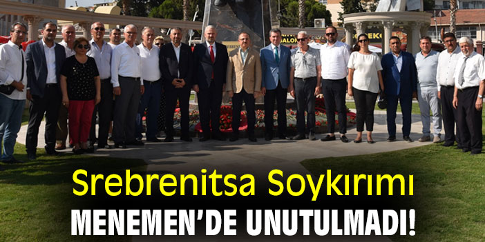 Srebrenitsa Soykırımı, Menemen’de unutulmadı!