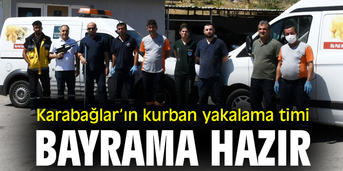 Karabağlar’ın kurban yakalama timi bayrama hazır