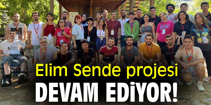 Elim Sende projesi devam ediyor!