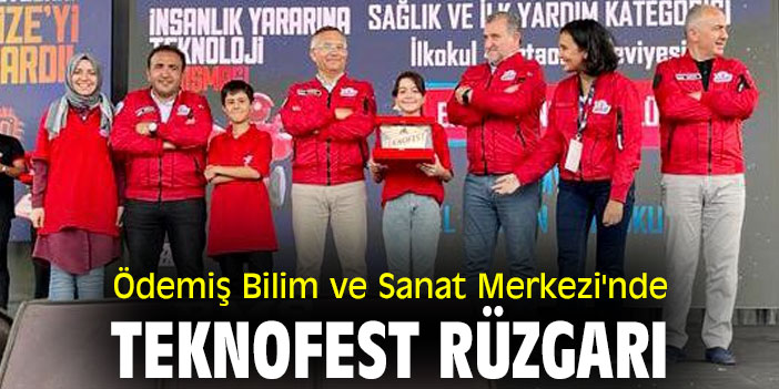 Ödemiş Bilim ve Sanat Merkezi'nde TEKNOFEST Rüzgarı