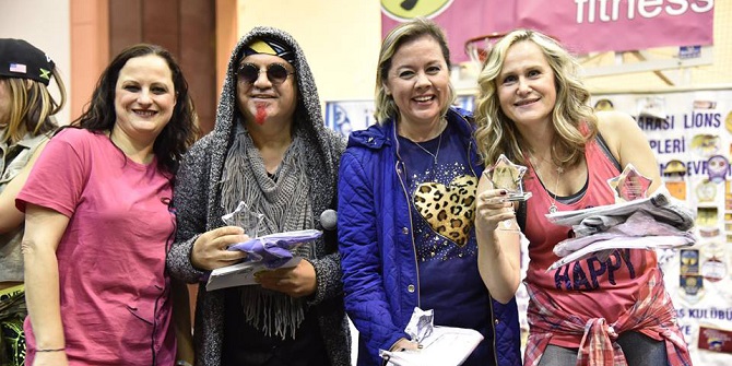 "Zumbathon" Kanserle Dans etkinliği