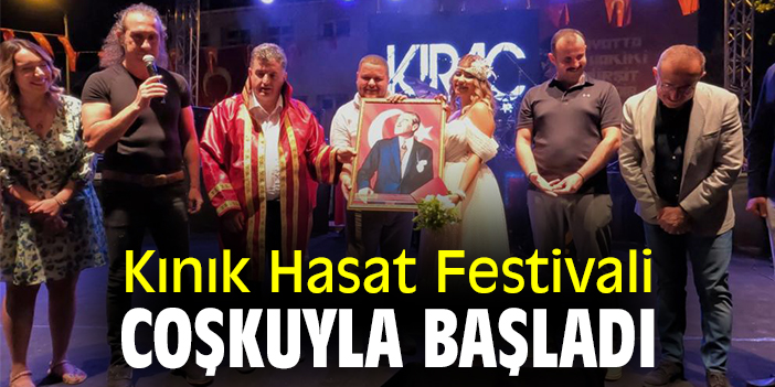 Kınık Hasat Festivali coşkuyla başladı