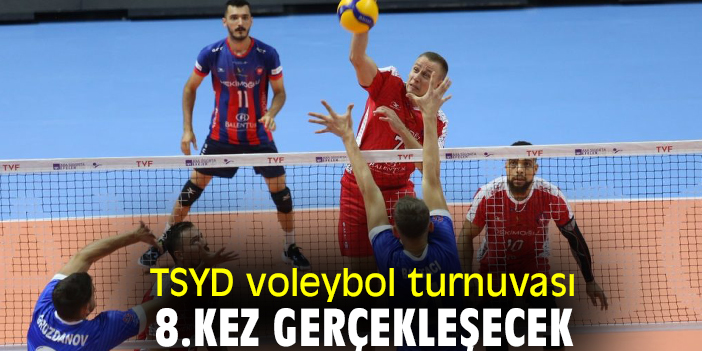 TSYD voleybol turnuvası 8.kez gerçekleşecek