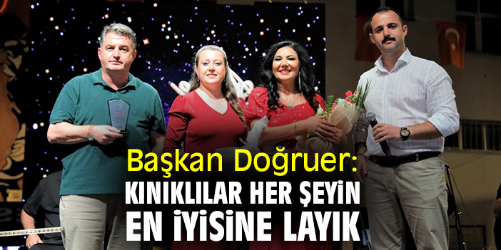 Başkan Doğruer: Kınıklılar her şeyin en iyisine layık
