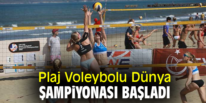 Plaj Voleybolu Dünya Şampiyonası başladı