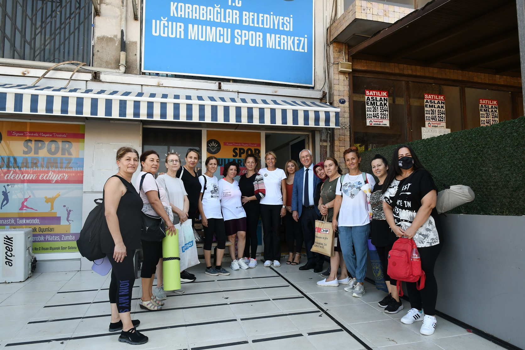 Karabağlar'da kadınlardan spor kurslarına yoğun ilgi