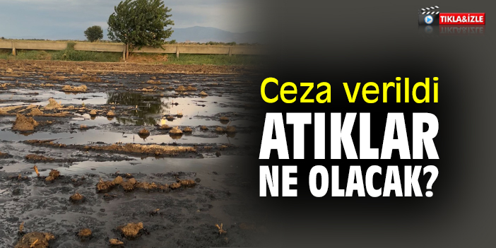 Ceza verildi atıklar ne olacak?