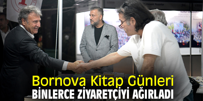 Bornova Kitap Günleri binlerce ziyaretçiyi ağırladı