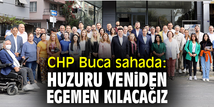 Kılıç: Ülkemizde huzuru yeniden egemen kılacağız
