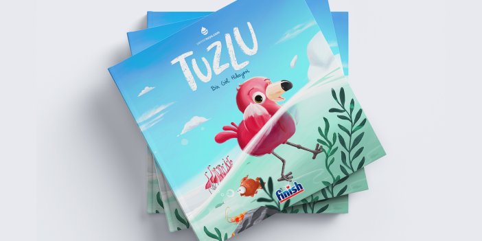 Flamingolara sahip çıkan masal kitabı çıktı
