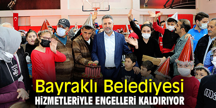Bayraklı Belediyesi, hizmetleriyle engelleri kaldırıyor