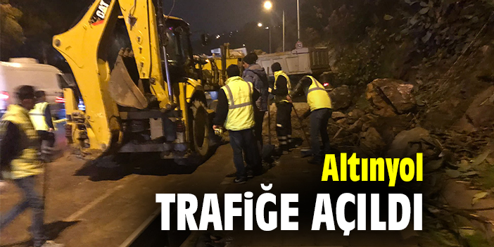 Altınyol trafiğe açıldı