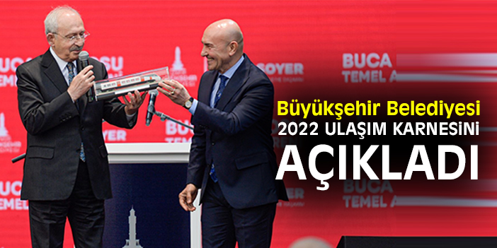 Büyükşehir Belediyesi 2022 ulaşım karnesini açıkladı