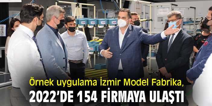 Örnek uygulama İzmir Model Fabrika, 2022’de 154 firmaya ulaştı