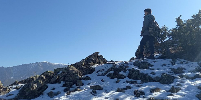 Dağcı babadan oğluna ilginç karne hediyesi