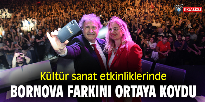 Kültür sanat etkinliklerinde Bornova farkını ortaya koydu