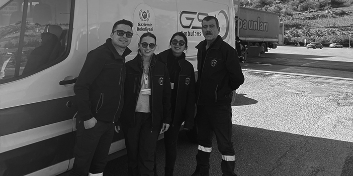 Gaziemirli ekip Hatay'a ulaştı!