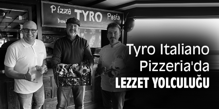 Tyro Italiano Pizzeria'da lezzet yolculuğu