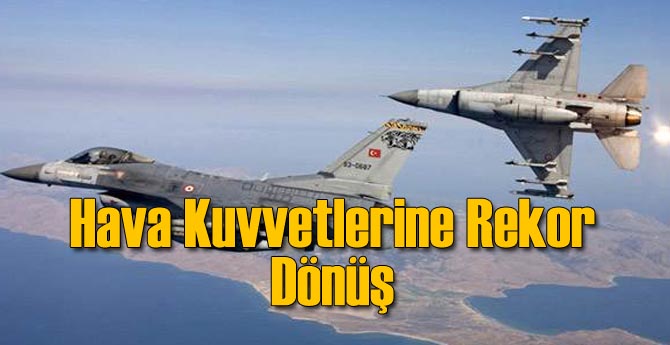 Hava Kuvvetlerine Rekor Pilot Dönüşü