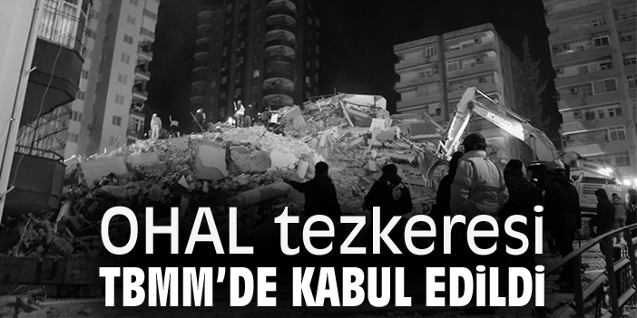 OHAL tezkeresi TBMM’de kabul edildi