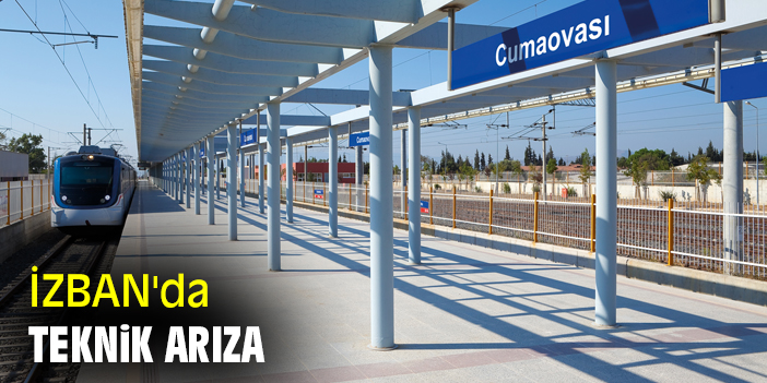İZBAN'da teknik arıza