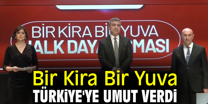 Bir Kira Bir Yuva, Türkiye'ye umut verdi