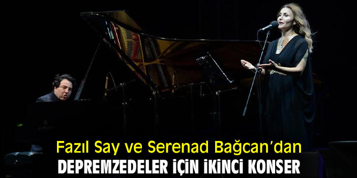 Fazıl Say'dan depremzedeler için İzmir'de ikinci konser