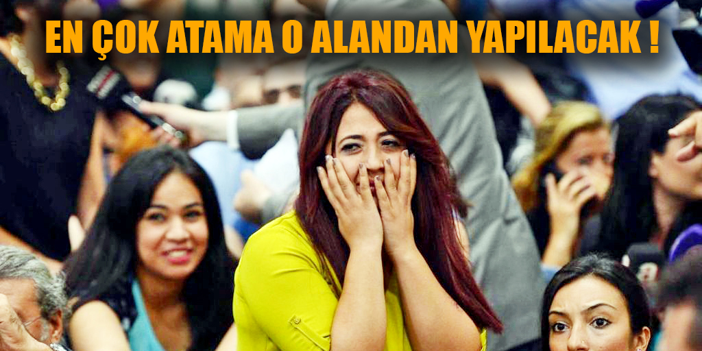 Öğretmen adayları dikkat! En çok atama o alandan yapılacak!