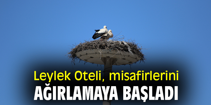 Leylek Oteli, misafirlerini ağırlamaya başladı