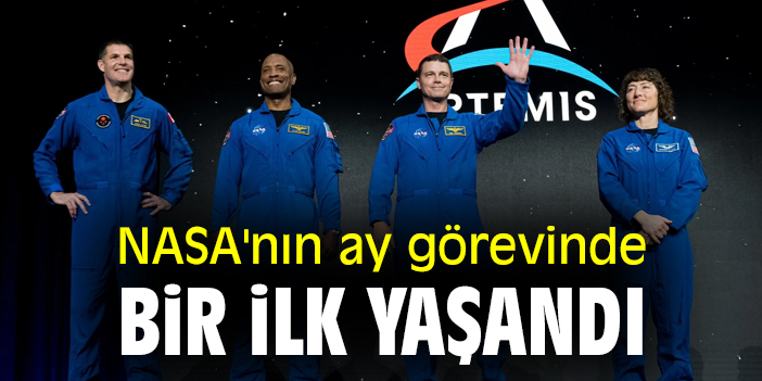 NASA'nın Ay Görevinde Bir Ilk Yaşandı