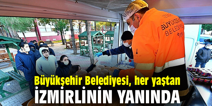 Büyükşehir Belediyesi, her yaştan İzmirlinin yanında