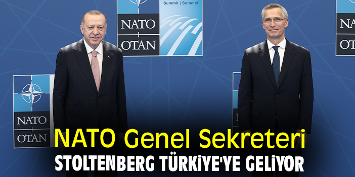 NATO Genel Sekreteri Stoltenberg Türkiye'ye geliyor