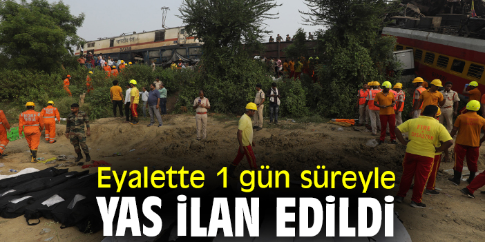 Eyalette 1 gün süreyle yas ilan edildi